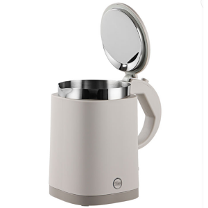 K-0801 Creade Medical Grade SUS 316 0.8L Strix Small Hotel Electric Kettle With Tray Set