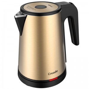 K-D08-L Creade Triple Anti-scalding Layer SS Anti-Fingerprints 0.8L Electric Kettle