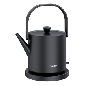 K-0806 Creade Long Sprout Vintage Stainless Steel Unique Small Single Layer Electric Kettle Tea Maker