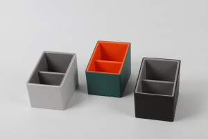 Tray Set, Amenity Box, Tissue Box with newest ABS leather surface finishing