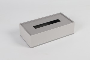 Tray Set, Amenity Box, Tissue Box with newest ABS leather surface finishing