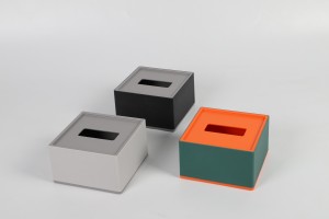 Tray Set, Amenity Box, Tissue Box with newest ABS leather surface finishing