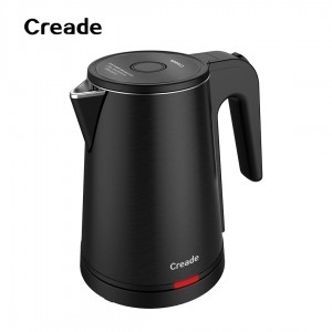 K-D08-L Creade Triple Anti-scalding Layer SS Anti-Fingerprints 0.8L Electric Kettle