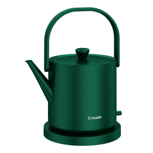 K-0806 Creade Long Sprout Vintage Stainless Steel Unique Small Single Layer Electric Kettle Tea Maker