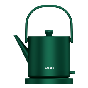 K-0806 Creade Long Sprout Vintage Stainless Steel Unique Small Single Layer Electric Kettle Tea Maker