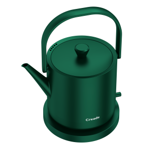 K-0806 Creade Long Sprout Vintage Stainless Steel Unique Small Single Layer Electric Kettle Tea Maker