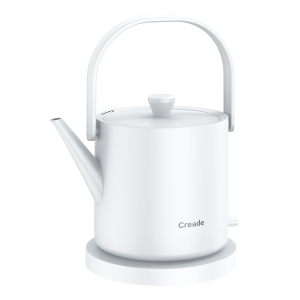 K-0806 Creade Long Sprout Vintage Stainless Steel Unique Small Single Layer Electric Kettle Tea Maker